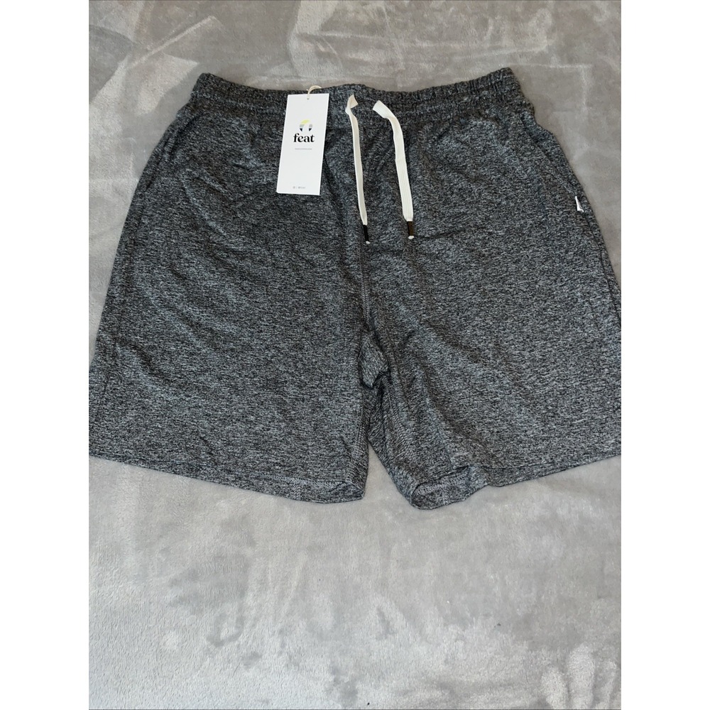 Feat Clothing Gray FlowTech ROAM Casual/ Athletic SHORTS Mens SZ LARGE New